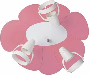 Różowo-biała lampa sufitowa dla dziewczynki - S212 G5-H66