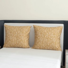 Poszewka na poduszkę z mikroflanelu KOSTAR 40x50 cm, żółta