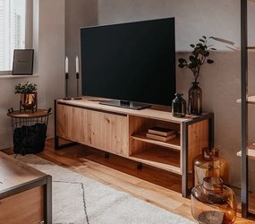 Industrialna szafka RTV na płozach Denver