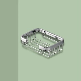 Mydelniczka pojedyncza do prysznica "Théo" ze stali nierdzewnej cm 12,5x10 3,5h