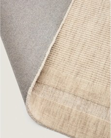 Kremowy wełniany dywan tkany ręcznie 160x230 cm Dalena – Kave Home