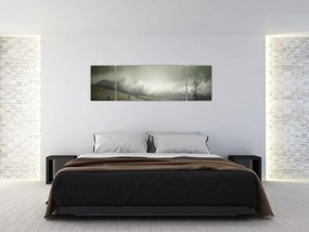 Obraz krajobrazu przed burzą (170x50 cm)