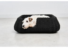 Antracytowe legowisko dla psów 75x85 cm Mio Anthracite M – MiaCara