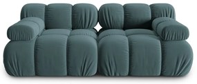 Morska aksamitna sofa 188 cm Bellis – Micadoni Home