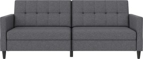 Szara rozkładana sofa 203 cm Hartford – Støraa