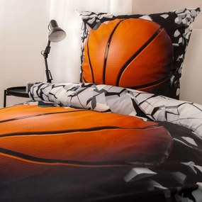Herding Pościel bawełniana Basketball, 135 x 200 cm, 80 x 80 cm