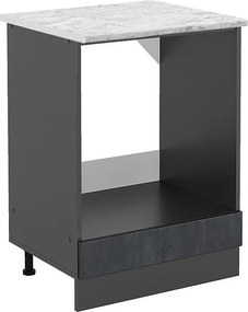 Szafka kuchenna czarny beton 60x60x81.6 r-line
