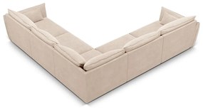 Beżowy narożnik (róg zmienny) Vanda – Mazzini Sofas