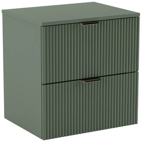 Szałwiowa szafka ścienna pod nablatową umywalkę Enda 3XB7-M78