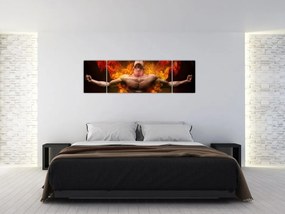 Obraz - Męska moc (170x50 cm)