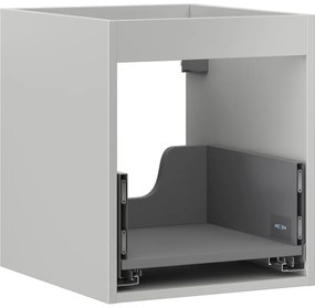 Mexen Box-A korpus szafki podumywalkowej 40 cm, 1 szuflada, szary mat - 91AX0-0400-470-1-62