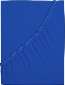4Home prześcieradło jersey Ideal królewski niebieski, 90 x 200 cm