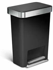 Simplehuman Pojemnik na pedały 45 l, czarny
