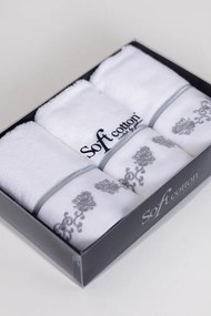 Zestaw podarunkowy małych ręczników DIARA, 3 szt Szary