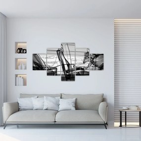 Obraz - Model samochodu 3D (125x70 cm)