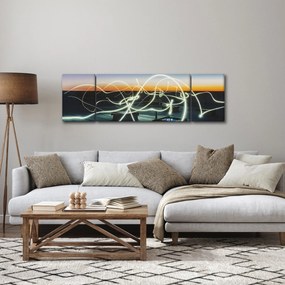 Obraz - widok nieba z dachu (170x50 cm)
