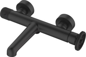 Indus mechaniczna bateria wannowo-prysznicowa czarny - Essebagno