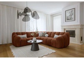 Narożnik w kolorze terakoty Shell – Miuform