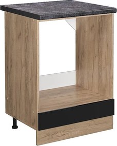 Szafka kuchenna czarny wysoki połysk 60x60x81.6 r-line