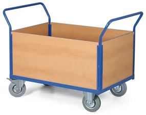 Wózek platformowy - 4 wypełnienia, platforma 1000x700 mm, 200 kg