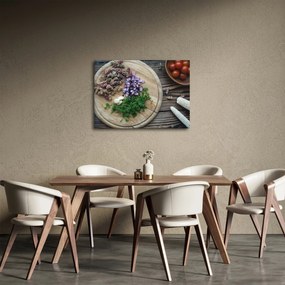 Obraz - Z deski kuchennej (70x50 cm)
