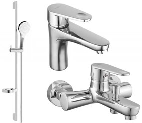 Mexen Kama DS05 zestaw wannowy, chrom - 72503DS05-00
