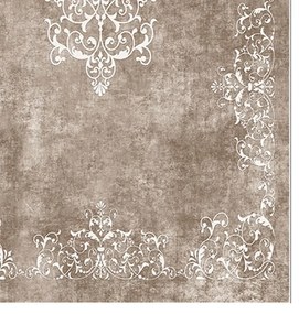 Brązowe dywaniki łazienkowe zestaw 2 szt. 60x100 cm – Foutastic