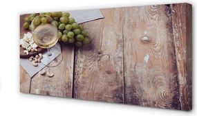 Obraz canvas na ścianę Przystawki I Czerwone Wino