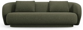 OUTLET Sofa 2-osobowa tkanina Szenil, ciemnozielony 169/102/72 Linden od Mazzini