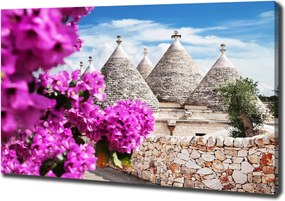 Foto obraz canvas Domy trulli