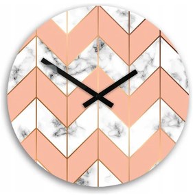 Zegar ścienny nowoczesny z cichym mechanizmem do salonu sypialni okrągły