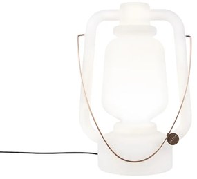 Lampa stojąca biała 51 cm IP44 - Storm Large