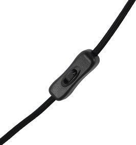 Nowoczesna lampa stołowa stalowa bez klosza - Simplo