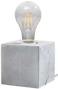 Industrialna lampka biurkowa z betonu - 12X EX588 P1-N81