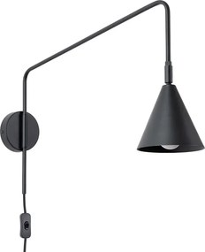 Nowoczesny czarny kinkiet Z3-G22