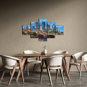Obraz miasta Melbourne (125x70 cm)