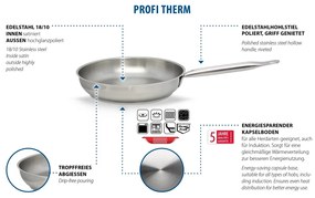 Elo 24544 Patelnia Profi Therm 24 cm, 24 cm