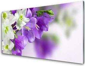 Szkło do Kuchni na Ścianę Rozkwitająca Natura w Kwiatach