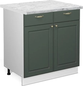 Szafka dolna do kuchni green gold country 80x60x82 fame-line