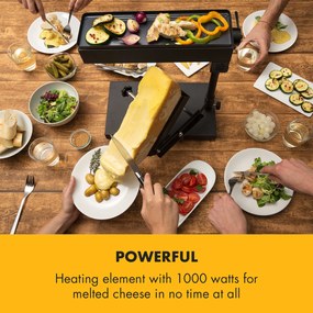 Klarstein Appenzell 1000W Grill Raclette Czarny