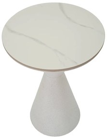 Okrągły stolik z ceramicznym blatem ø 44 cm Fush – Mauro Ferretti