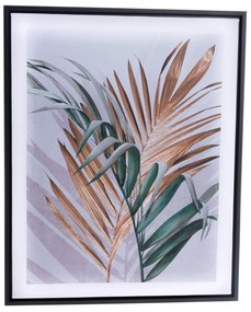 Obraz na płótnie w ramie Tropical, 40 x 2,5 x 50cm