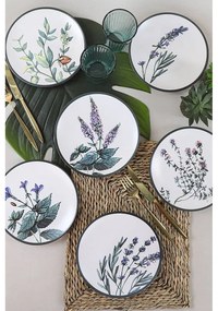 Zestaw 6 ceramicznych deserowych talerzy My Ceramic, 20 cm