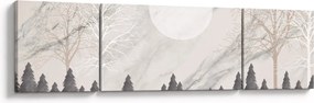 Obraz - Zimowy krajobraz (170x50 cm)