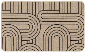 Tkany dywan podłogowy ze wzorem, 45 x 75 cm, MODUL