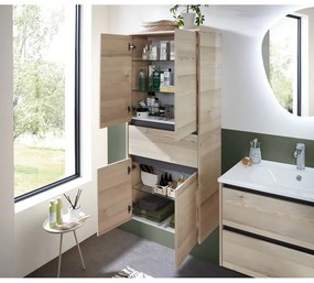 Lustro z oświetleniem ścienne 55x72 cm Quickset 393 – Pelipal