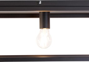 Inteligentna lampa sufitowa czarna 99,5 cm w tym 4 WiFi A60 - Cage