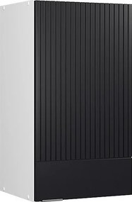 Szafka ścienna czarne paski 40x34.1x72 fame-line