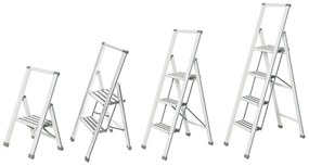 Aluminiowa drabina, 3-stopniowa, WENKO