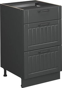 Szafka dolna do kuchni ciemnoszary 50x51.6x82 fame-line